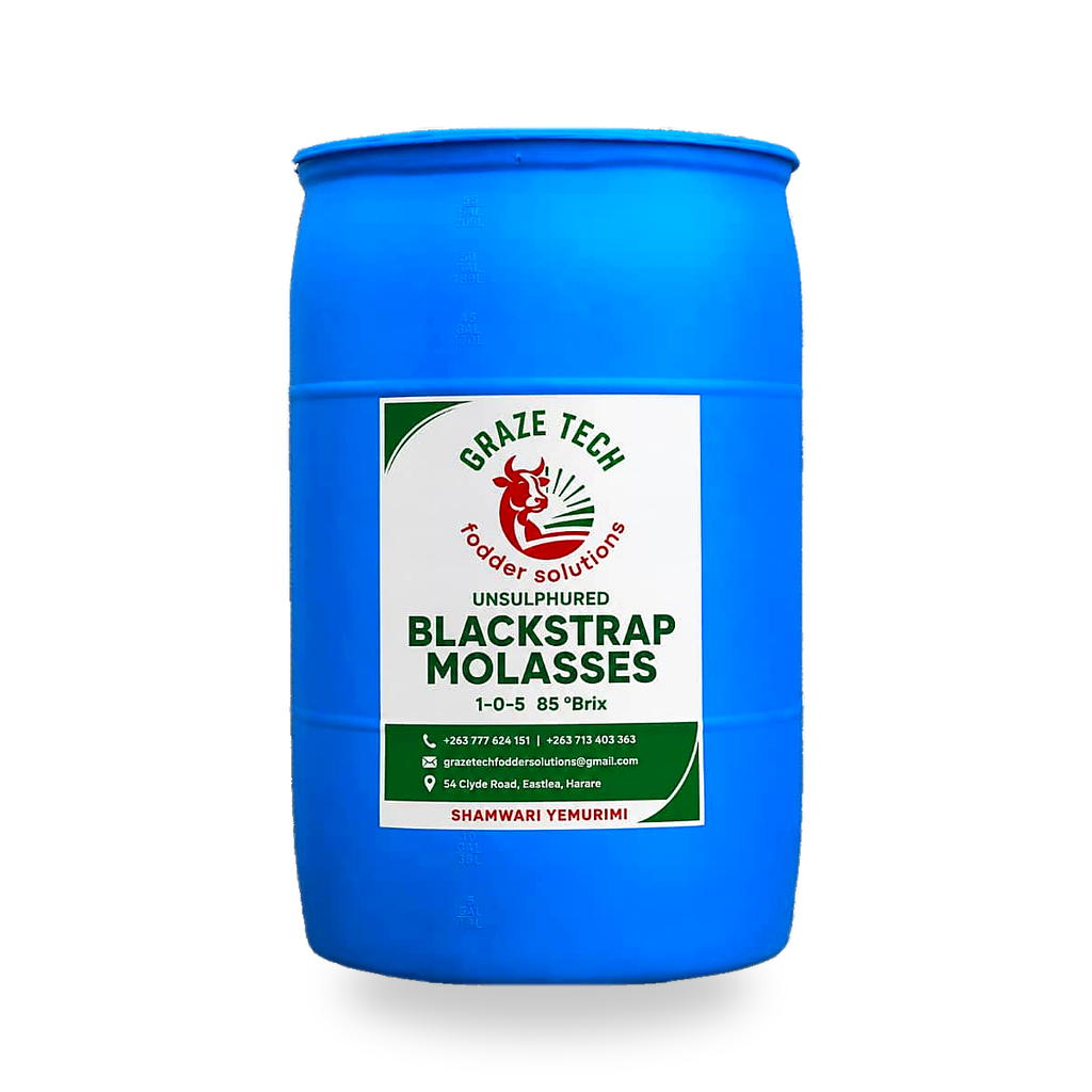 Livestock Molasses Zimbabwe: Energy for Dry-Season Hay — Graze Tech Fodder Solutions